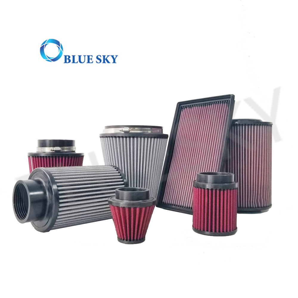 Индивидуальный круглый элемент автоматического воздушного фильтра, совместимый с автомобильными воздушными фильтрами K&N Filter