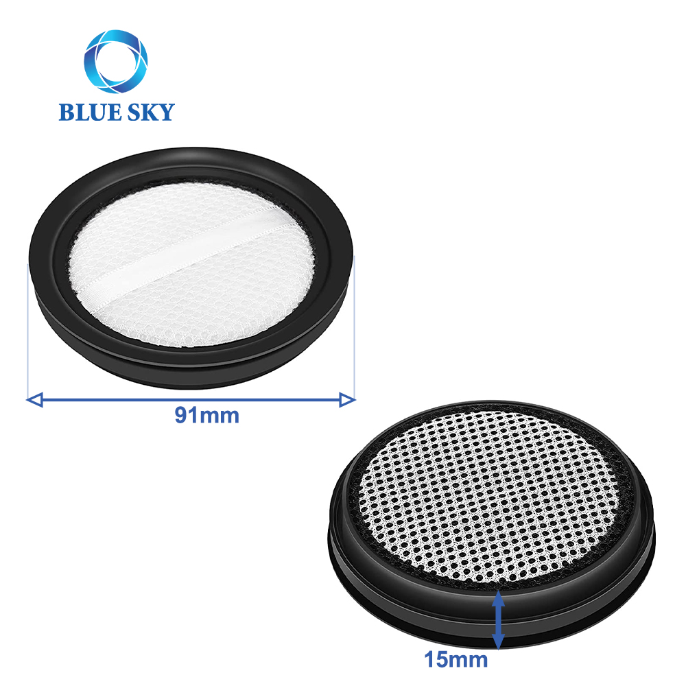 Вакуумные фильтры, совместимые с беспроводным пылесосом Eureka NEC101 Деталь №.BS1095 Цвет белый и черный