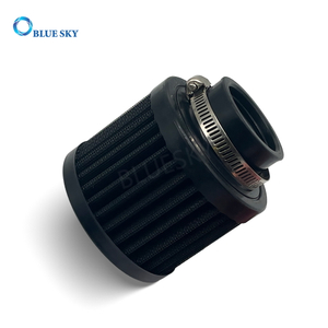 Автомобильный воздушный фильтр, совместимый с 35-миллиметровым автомобильным конусом, холодный воздухозаборный фильтр, турбовентилятор, сапун картера PQY-AIT22