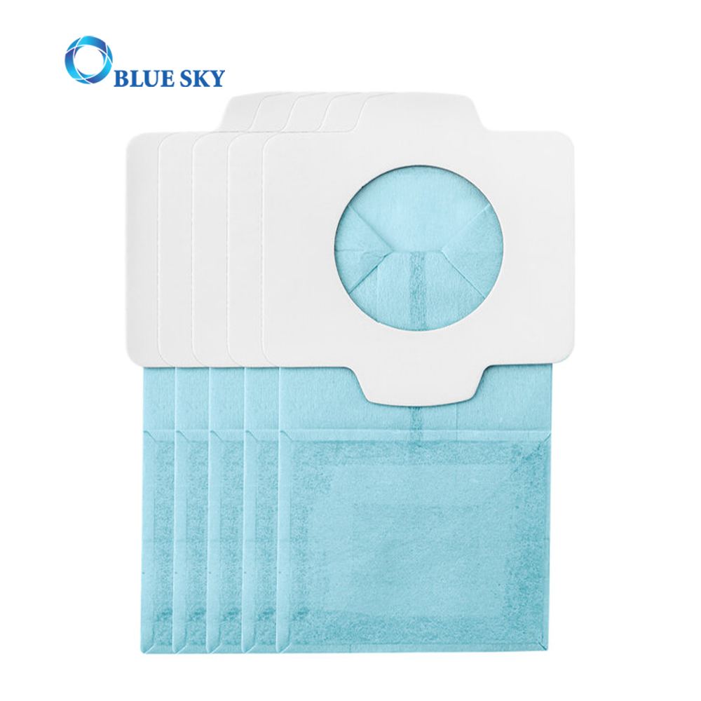 Синий бумажный фильтр-мешок подходит для пылесоса Makita 194566-1 DCL180ZW