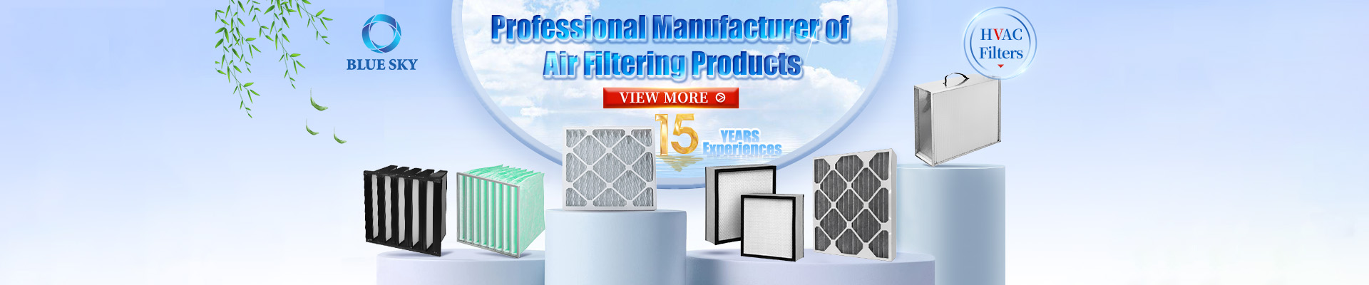 Blue Sky Профессиональный производитель продуктов для фильтрации воздуха