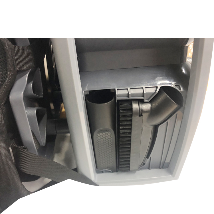 Аккумуляторный рюкзак JB62-B без мешков большой мощности с функцией продувки и фильтром HEPA