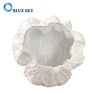 Белый бумажный мешок пылевого фильтра для пылесоса C-VAC