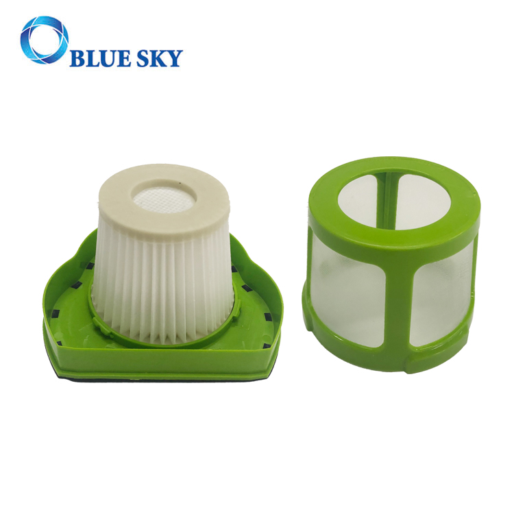 Зеленые предварительные фильтры для ручных пылесосов Bissell Pet Hair Eraser заменяют детали 1608653 и 1608654