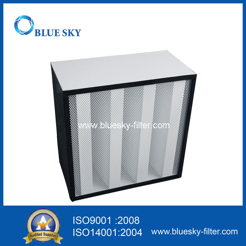 Коробка HVAC 585x585x292 мм 99,995% Воздушные фильтры H14